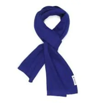 Navy Blue Woolen Muffler